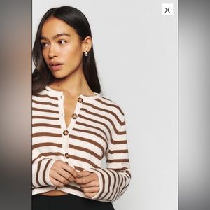 Maxime Cotton Cardigan - Reformation